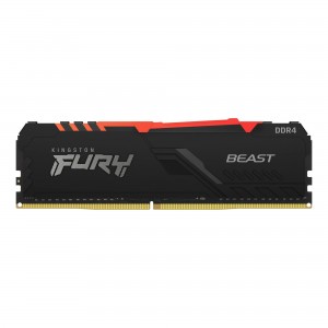 Memorie Kingston FURY Beast RGB, 32GB DDR4, 3000MHz CL16